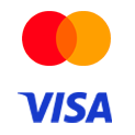 Mastercard and VISA logo